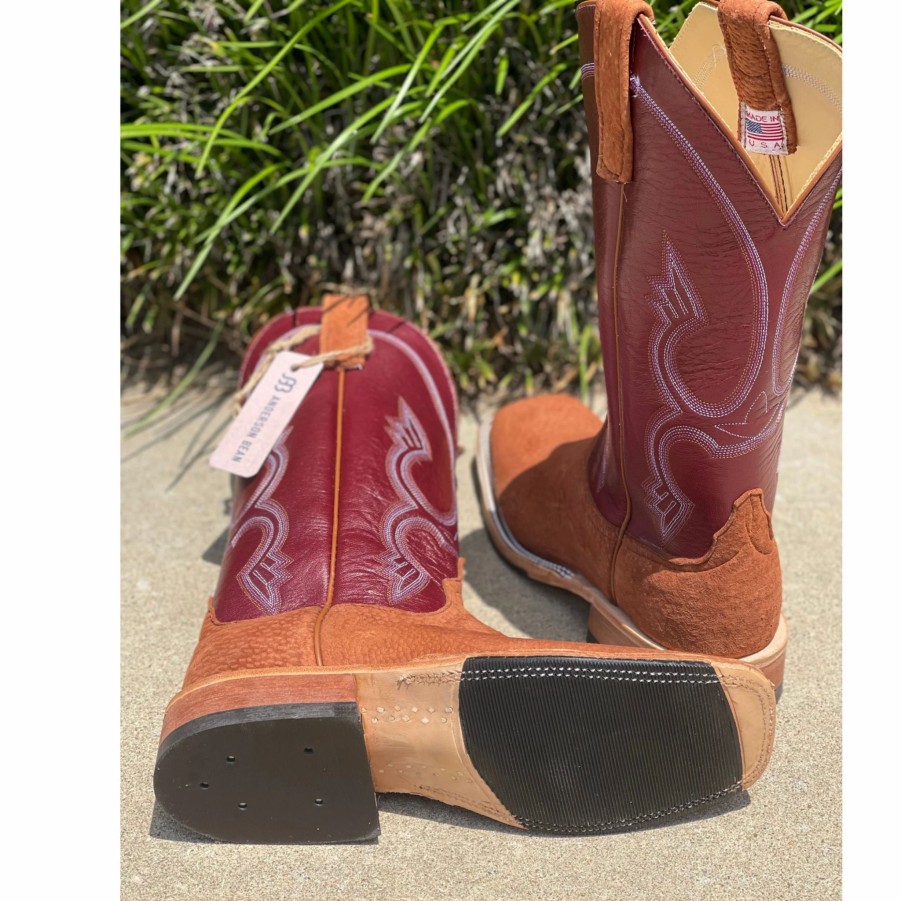 Boots & Shoes * | Anderson Bean Rust Carpincho Boots