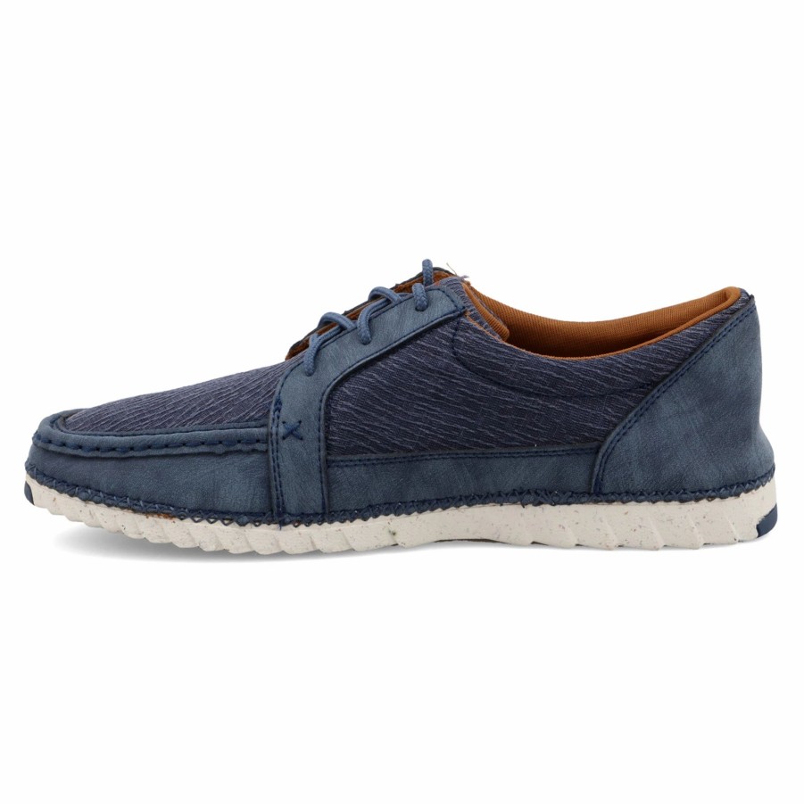 Boots & Shoes * | Twisted X Men'S Zero-X Navy Shoe