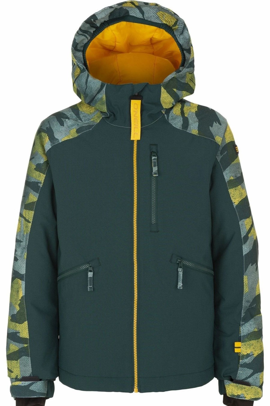 Boys * | O'Neill Diabase Jacket Green Aop