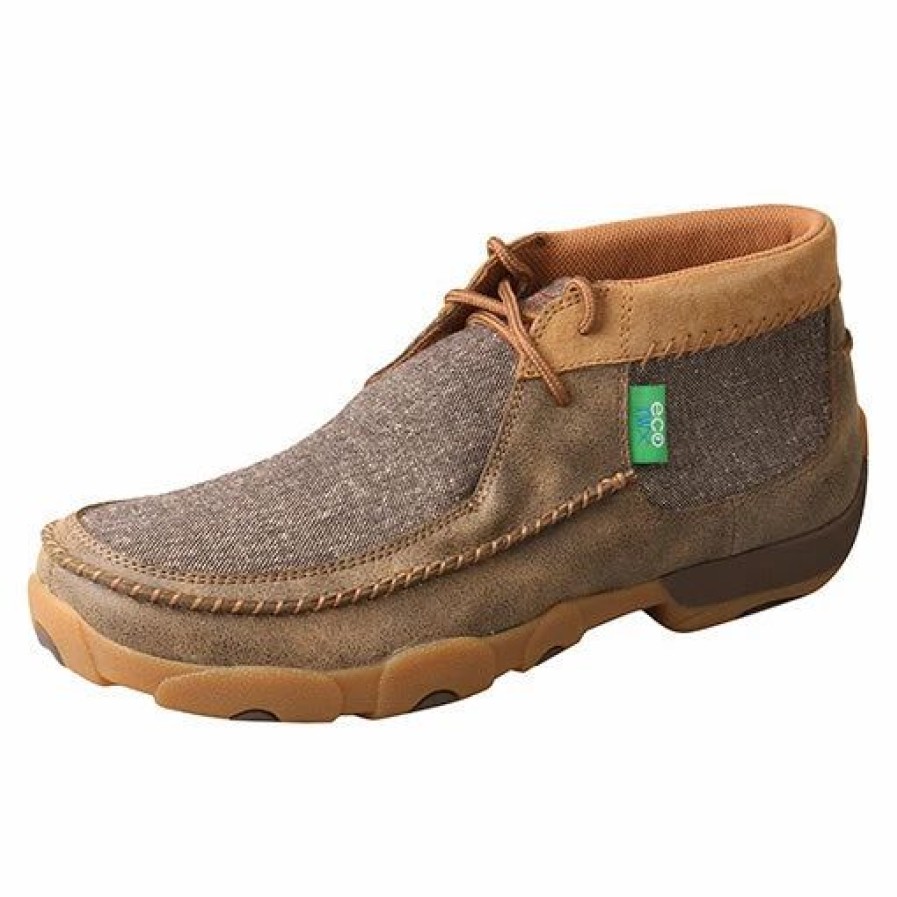 Boots & Shoes * | Twisted X Men'S Dust Eco Driving Moc