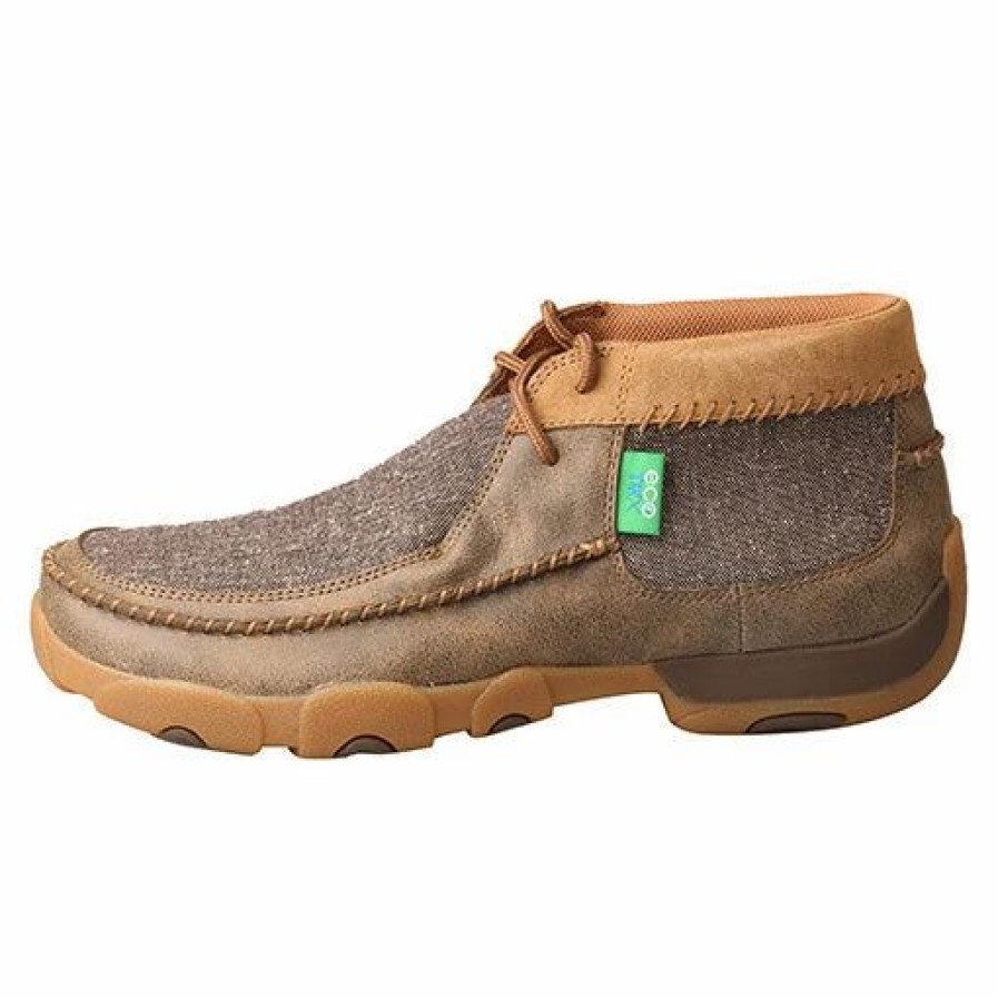 Boots & Shoes * | Twisted X Men'S Dust Eco Driving Moc