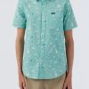 Boys * | O'Neill Quiver Stretch Shirt Aqua Wash