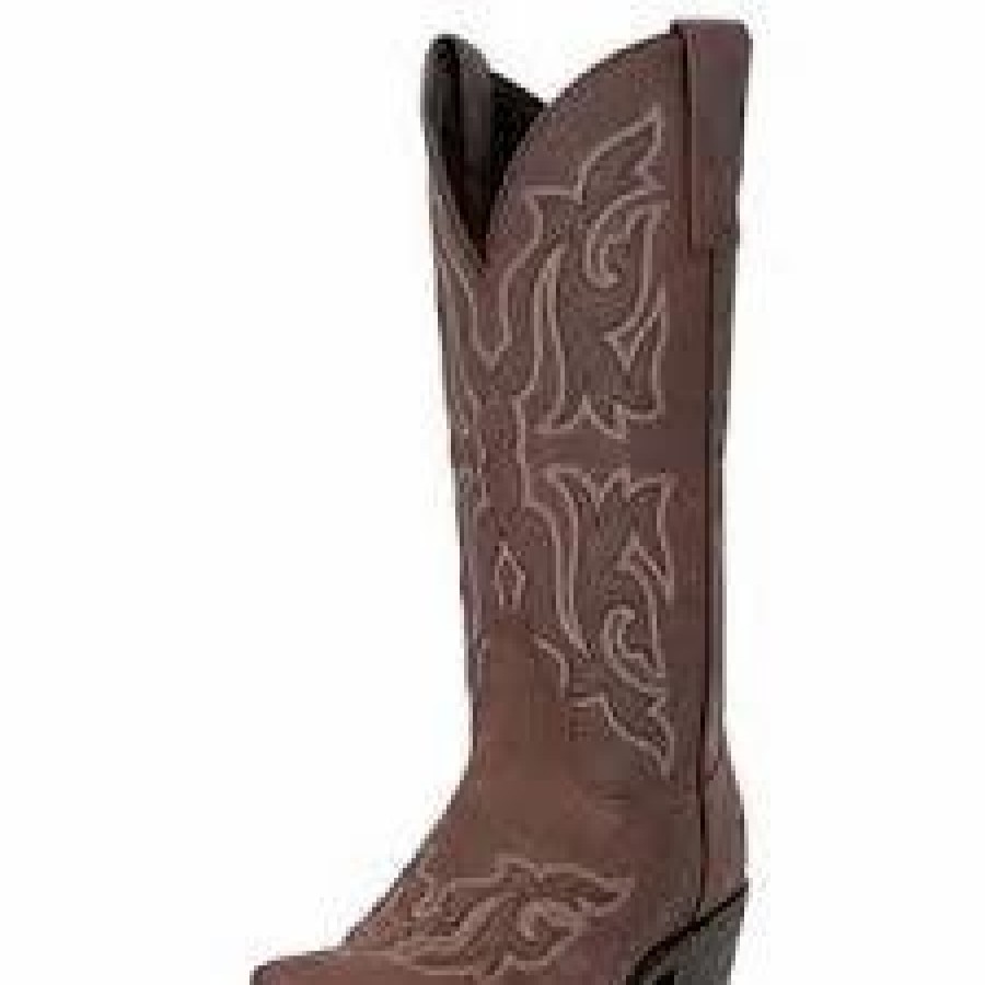 Boots & Shoes * | Dan Post Boot Company Women'S Distressed Brown Snip Toe Boot