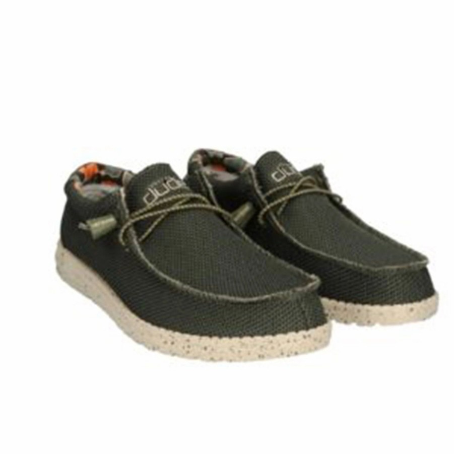 Boots & Shoes * | Heydude Hey Dude Men'S Wally Sox Pine Shoes