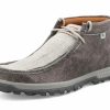 Boots & Shoes * | Twisted X Men'S Grey Eco Cell Stretch Driving Moc