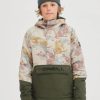 Boys * | O'Neill Anorak Jacket Light Camo