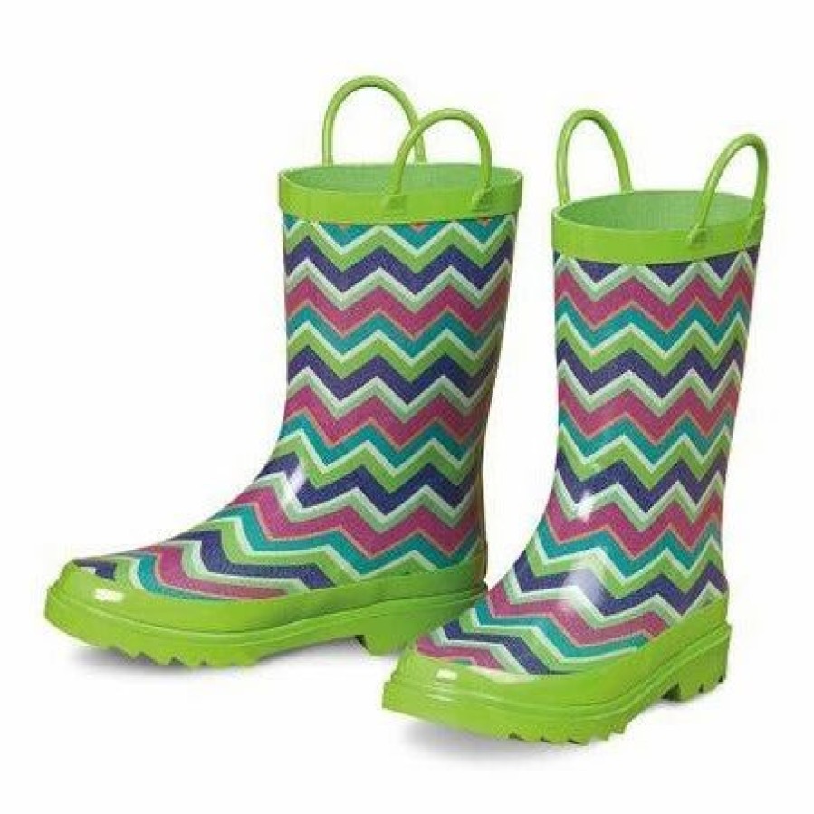 Boots & Shoes * | M&F Western Products, Inc Chevron Rain Boots