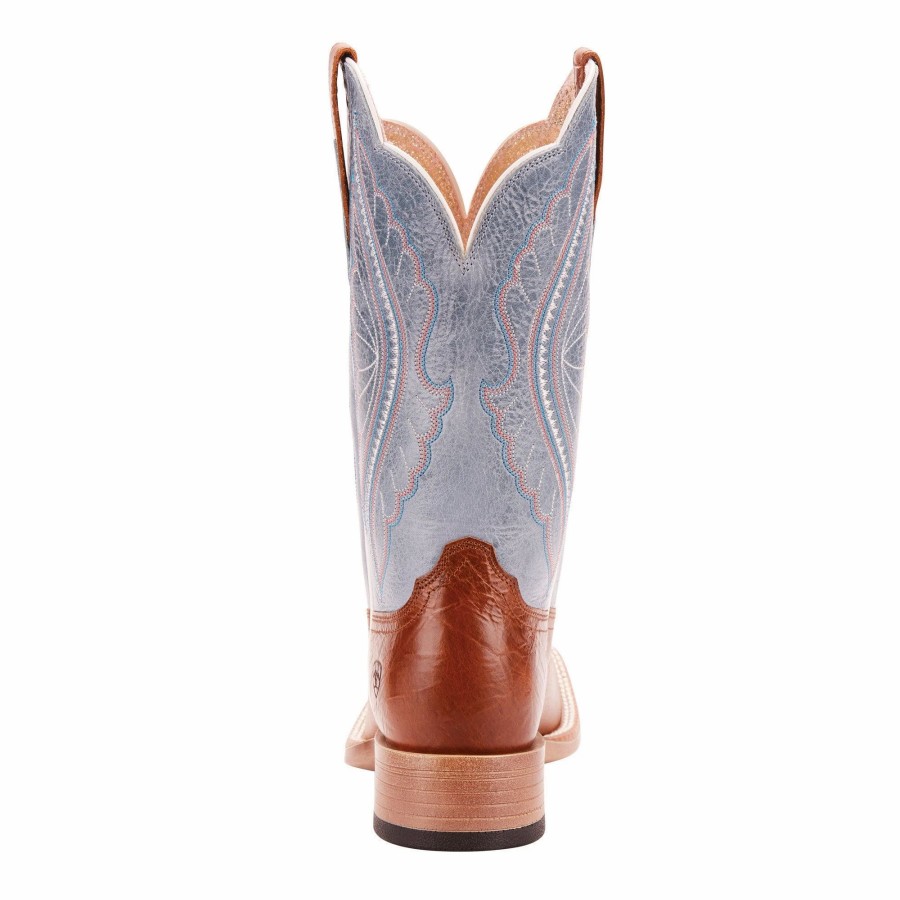 Boots & Shoes * | Ariat Women'S Blue Primetime Square Toe Boot