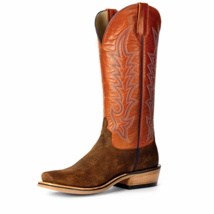 Boots & Shoes * | Horse Power Snuff Waxy Kudu Cowboy Boots