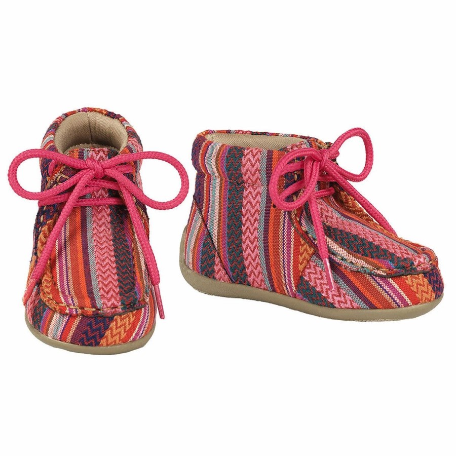 Boots & Shoes * | M&F Western Products, Inc Blazin Roxx Riley Serape Toddler Girls Shoes