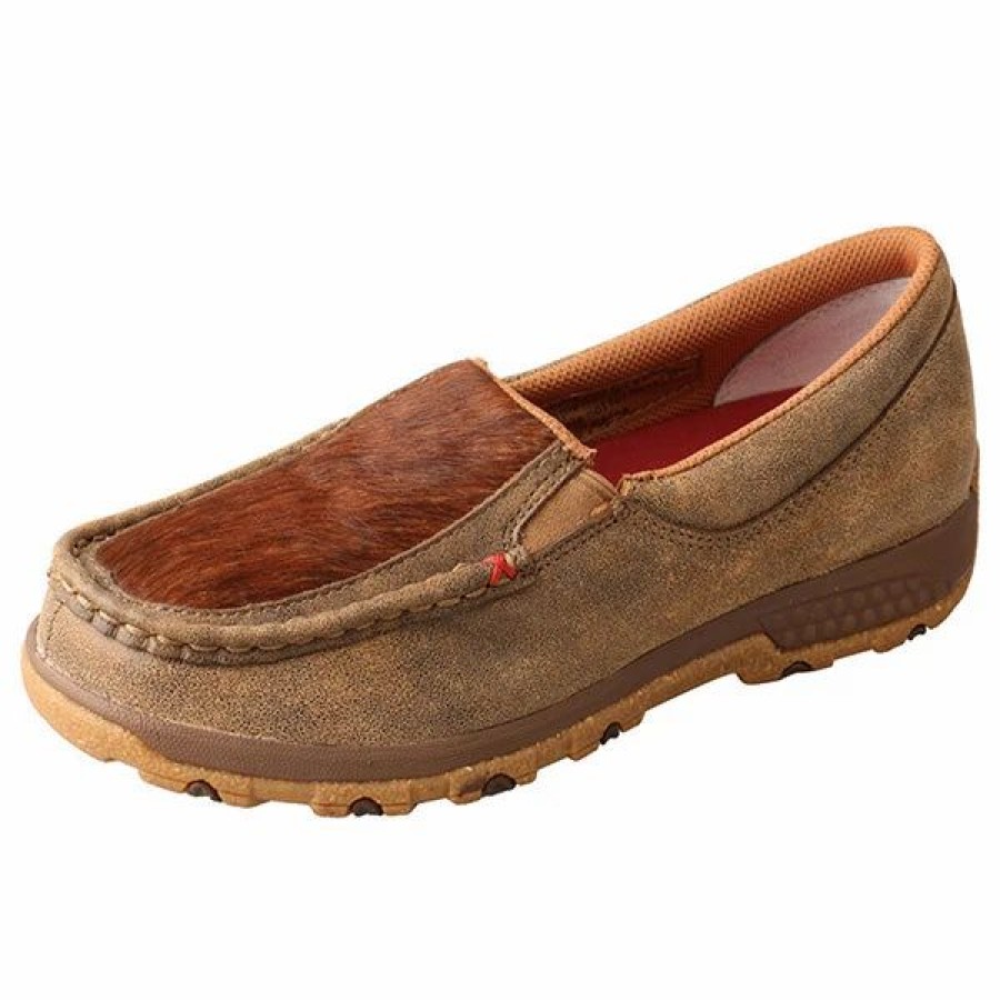 Boots & Shoes * | Twisted X Women'S Brindle Cell Stretch Moc