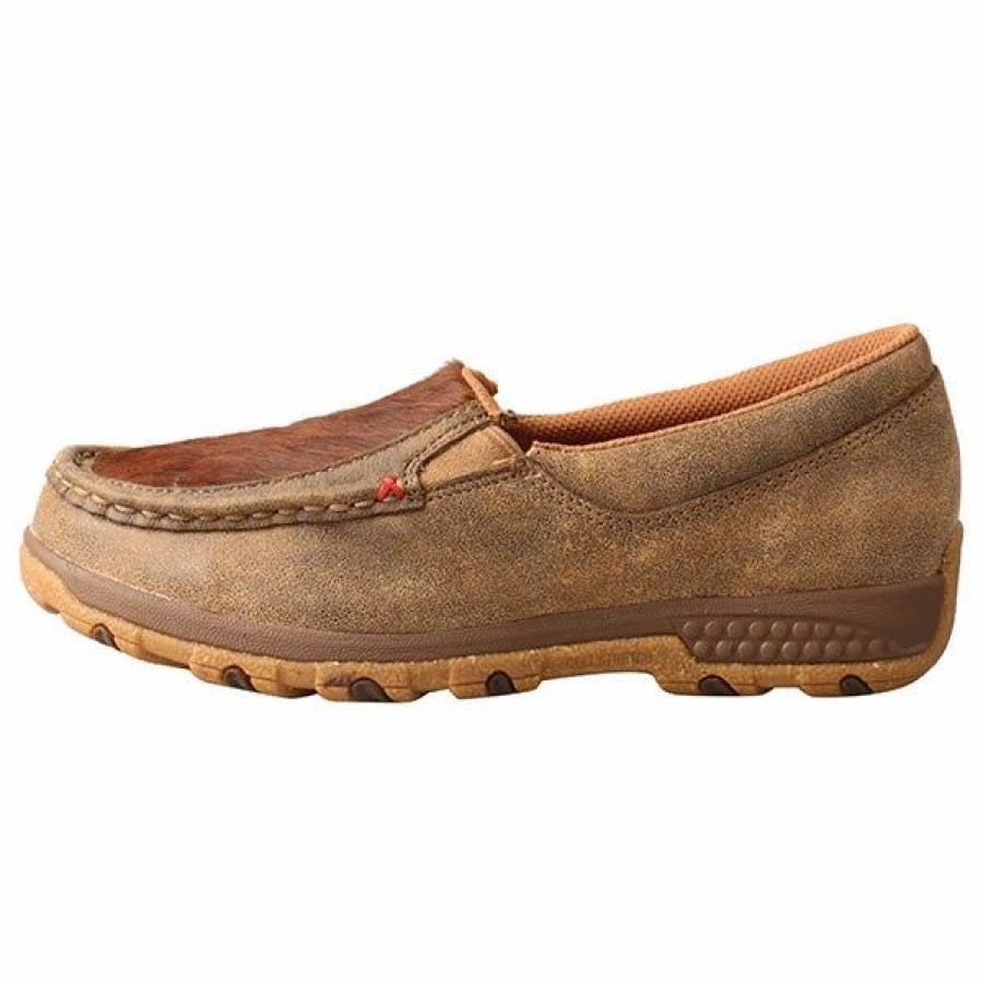 Boots & Shoes * | Twisted X Women'S Brindle Cell Stretch Moc