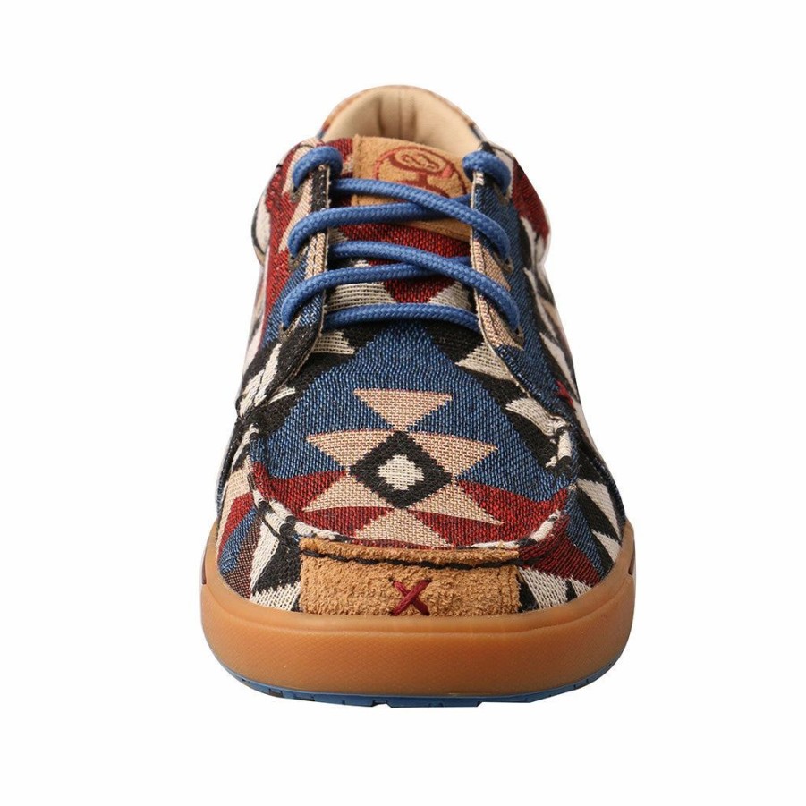 Boots & Shoes * | Twisted X Women'S Hooey Graphic Canvas Shoe