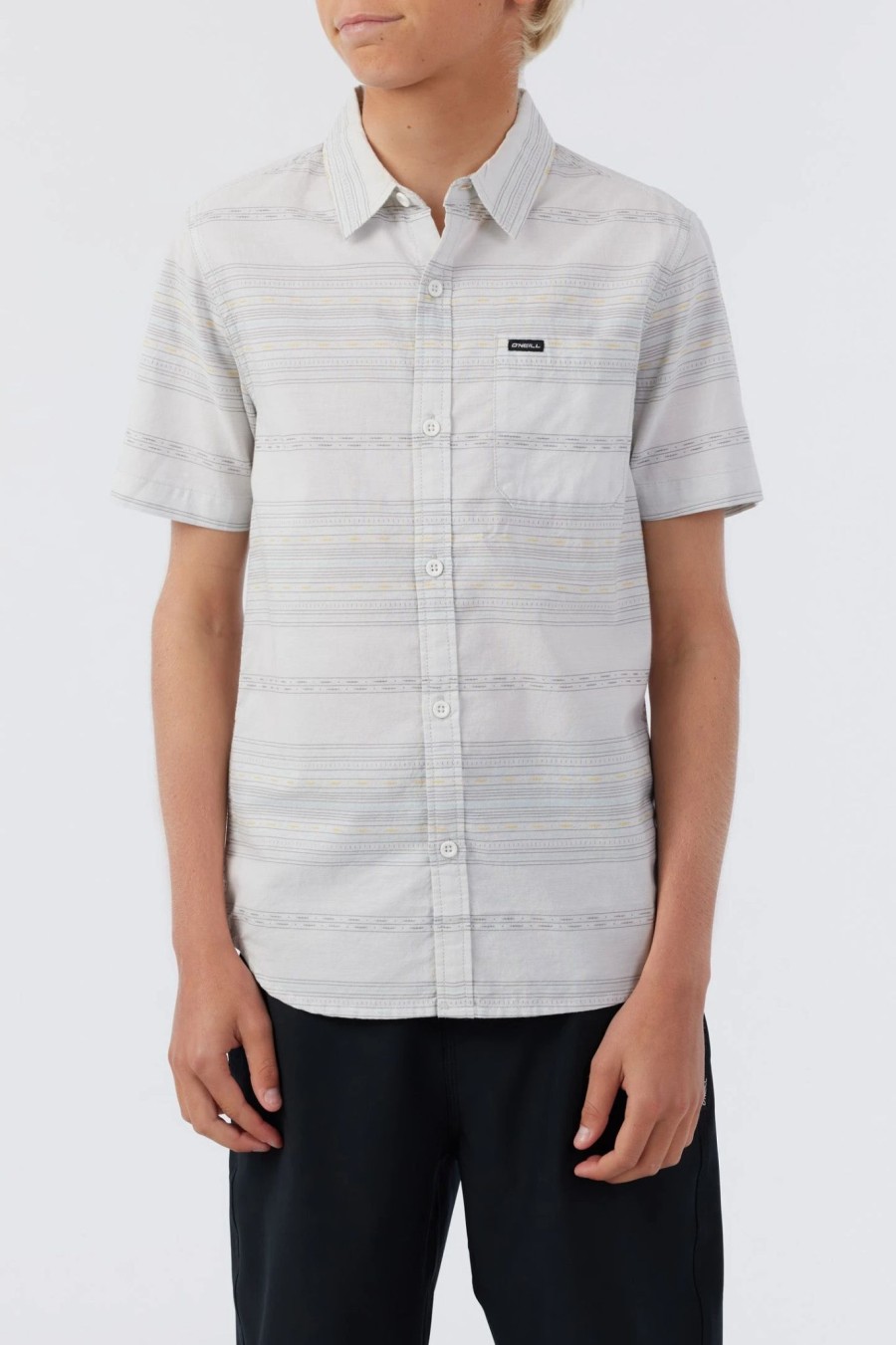 Boys * | O'Neill Seafaring Stripe Shirt White