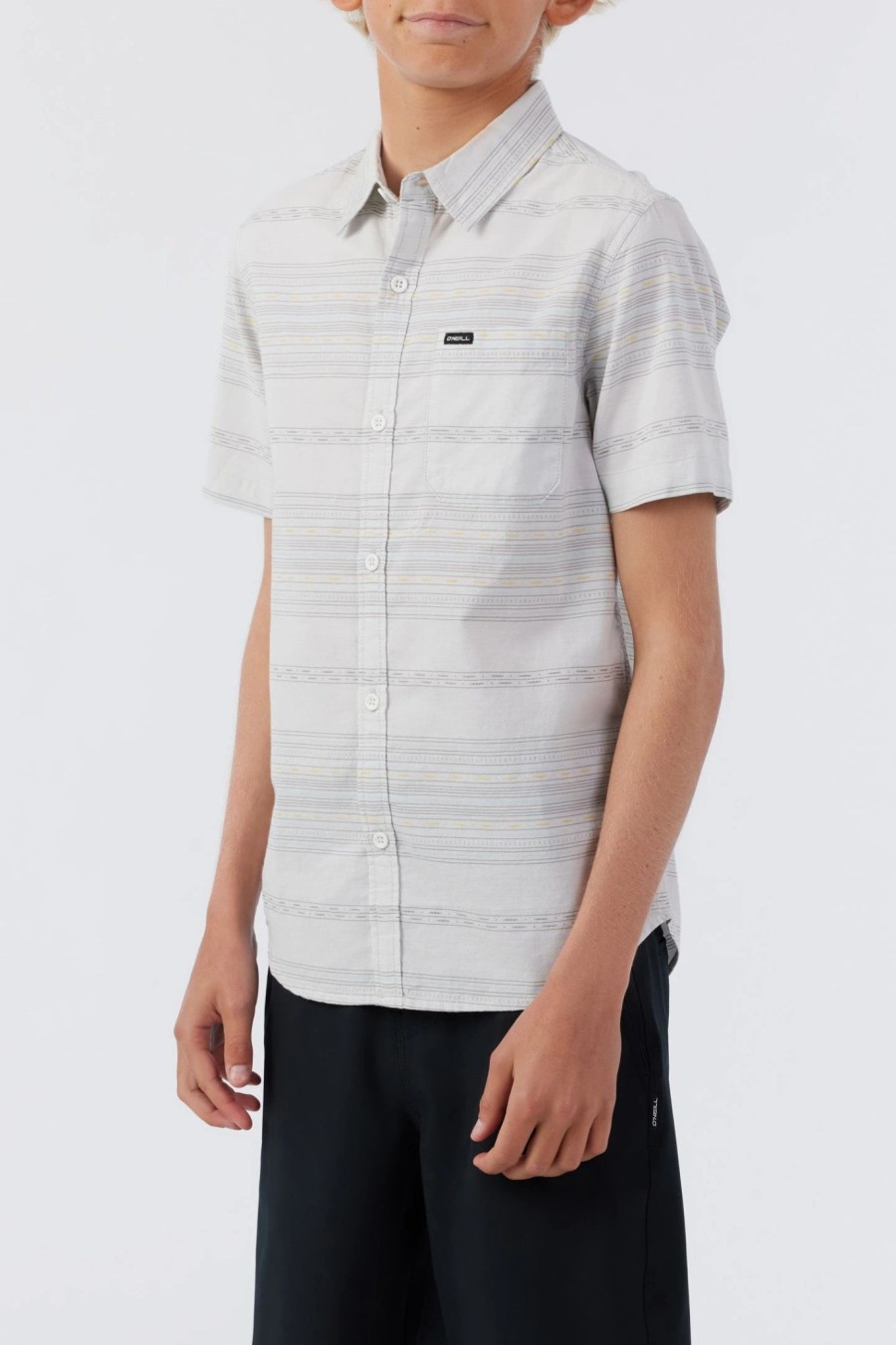 Boys * | O'Neill Seafaring Stripe Shirt White