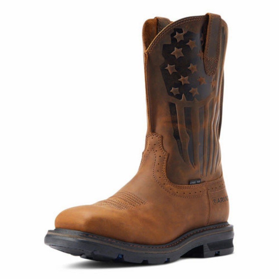 Boots & Shoes * | Ariat Men'S Patriot Steel Toe Boot