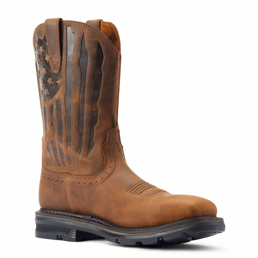 Boots & Shoes * | Ariat Men'S Patriot Steel Toe Boot