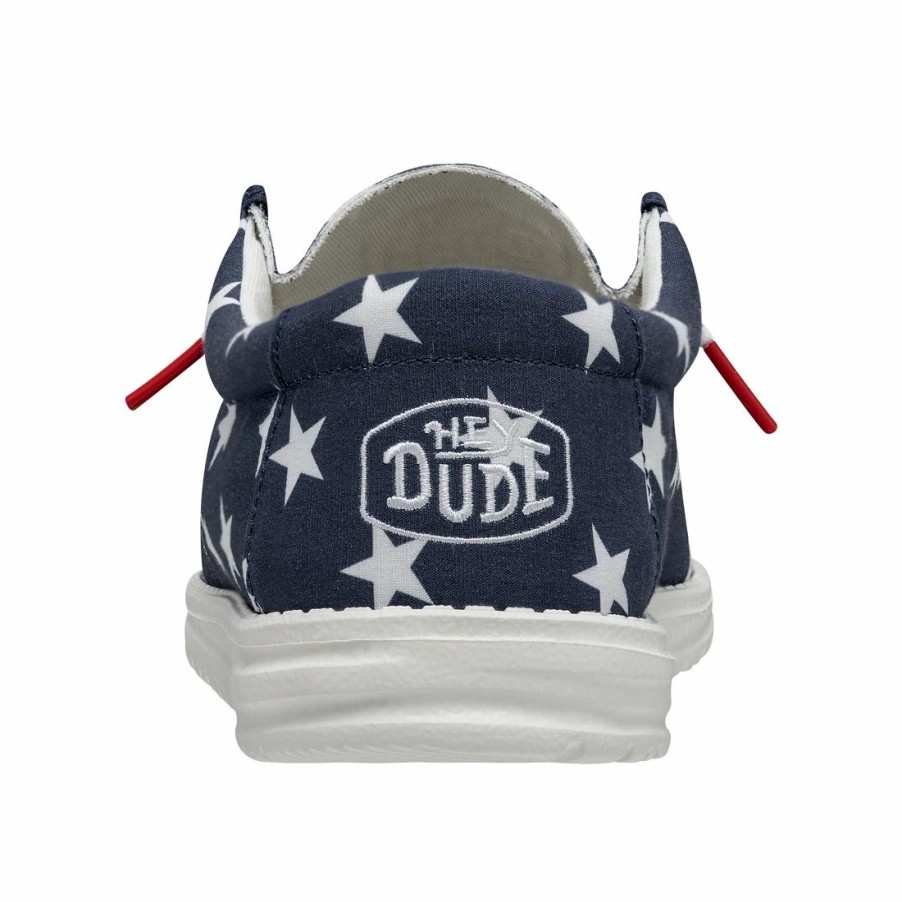 Boots & Shoes * | Heydude Hey Dude Wally Patriotic American Flag