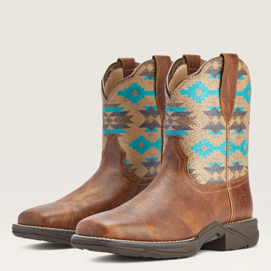 Boots & Shoes * | Ariat Women'S Savannah Shorty Western Boot