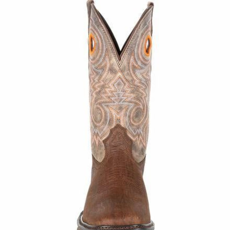 Boots & Shoes * | Durango Men'S Bay Brown Maverick Composite Square Toe Boot