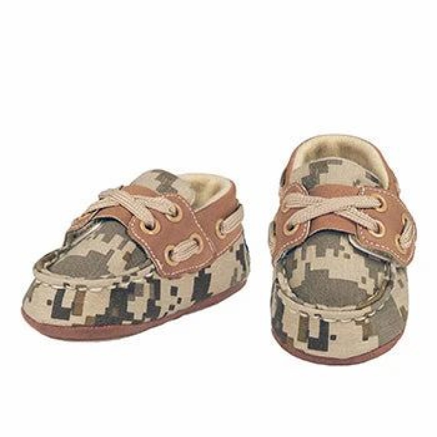 Boots & Shoes * | M&F Western Products Camo Barret Baby Bucker Casual Shoe