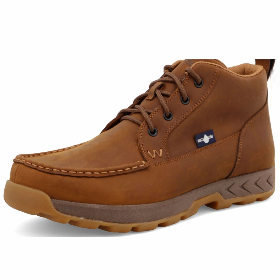 Boots & Shoes * | Twisted X Wrangler Men'S Waterproof 4 Trail Hiker Lacer Boots