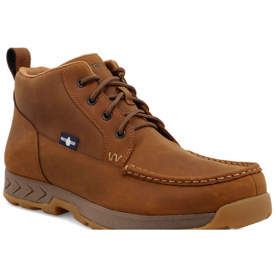 Boots & Shoes * | Twisted X Wrangler Men'S Waterproof 4 Trail Hiker Lacer Boots