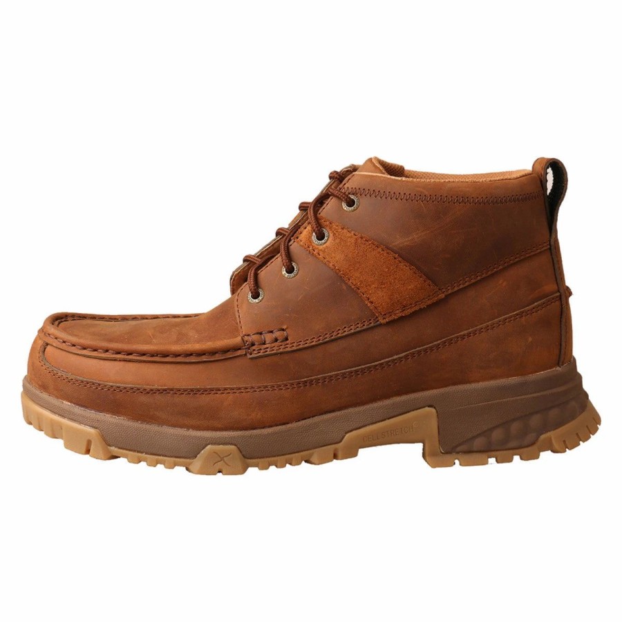 Boots & Shoes * | Twisted X Men'S 4 Lace-Up Composite Toe Work Shoe