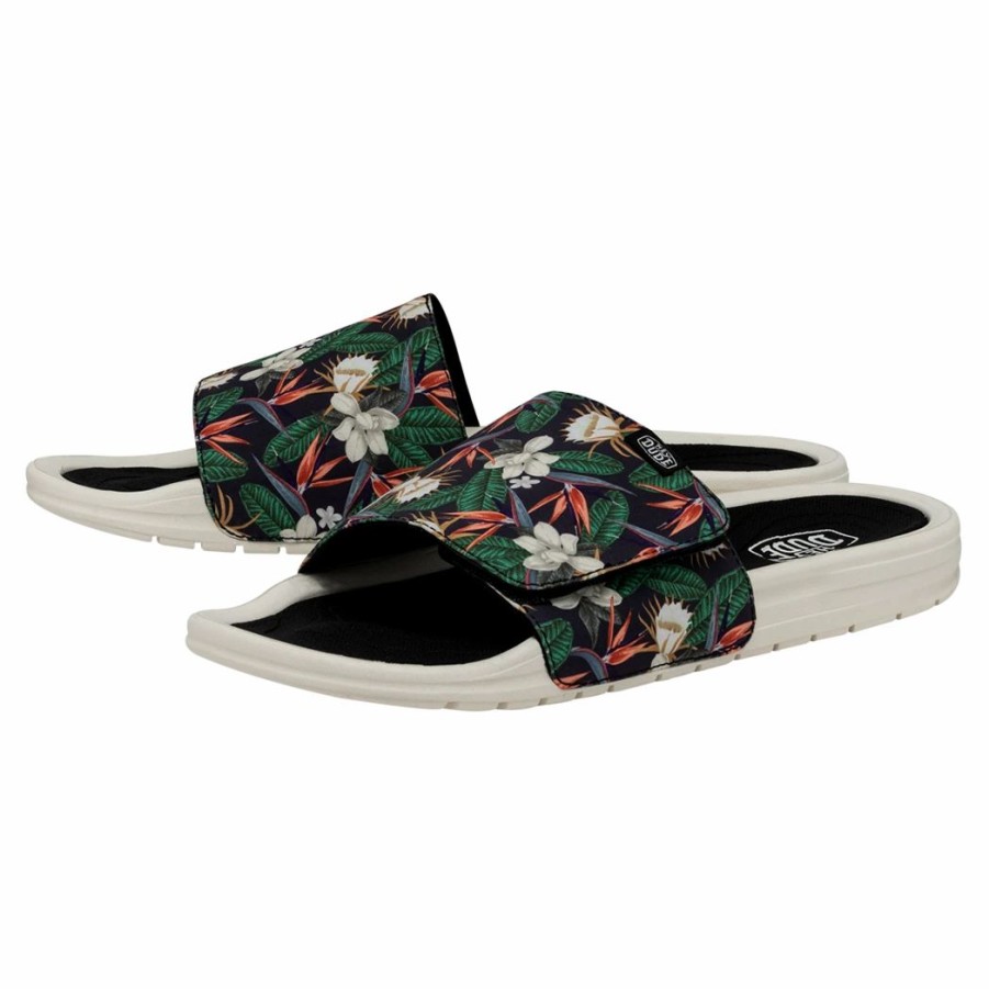 Boots & Shoes * | Heydude Hey Dude Phoenix Tropical Birds Of Paradise Slide