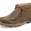 Boots & Shoes * | Twisted X Men'S Chukka Driving Moc Taupe Twist