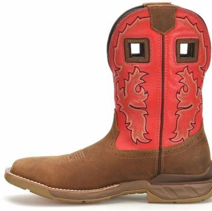 Boots & Shoes * | Double H Richland Shoe Co Double H Phantom Rider 11" Waterproof Wide Square Comp Toe Roper