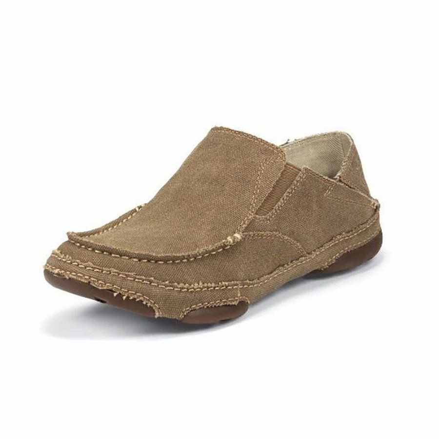 Boots & Shoes * | Tony Lama Boots Tony Lama Men'S Winter Wheat Canvas