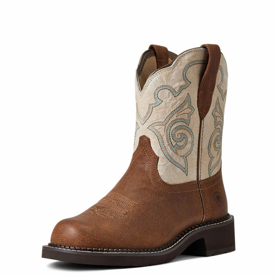 Boots & Shoes * | Ariat Women'S Fatbaby Heritage Tess Western Boot