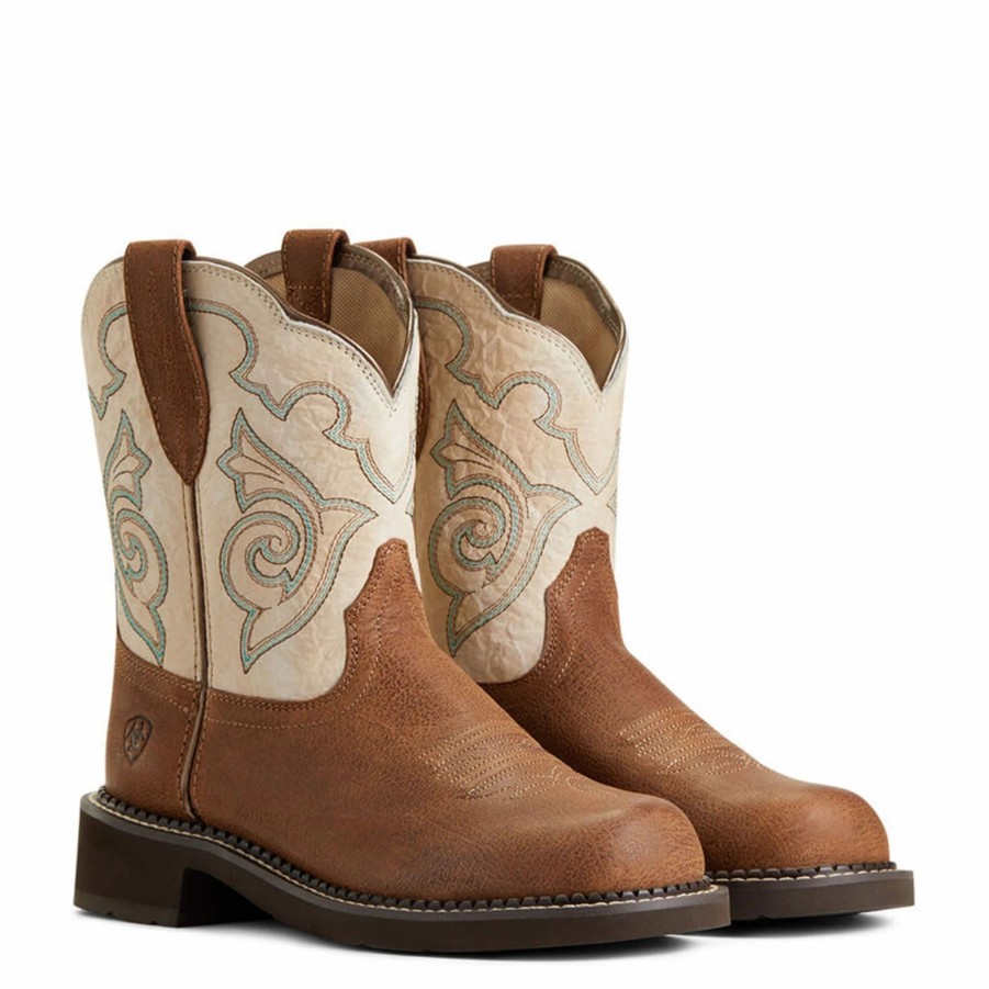 Boots & Shoes * | Ariat Women'S Fatbaby Heritage Tess Western Boot