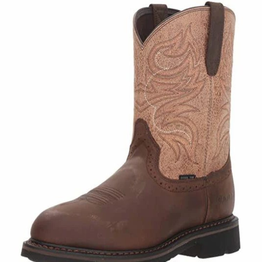 Boots & Shoes * | Ariat Men'S Steel Toe Roper Work Boots