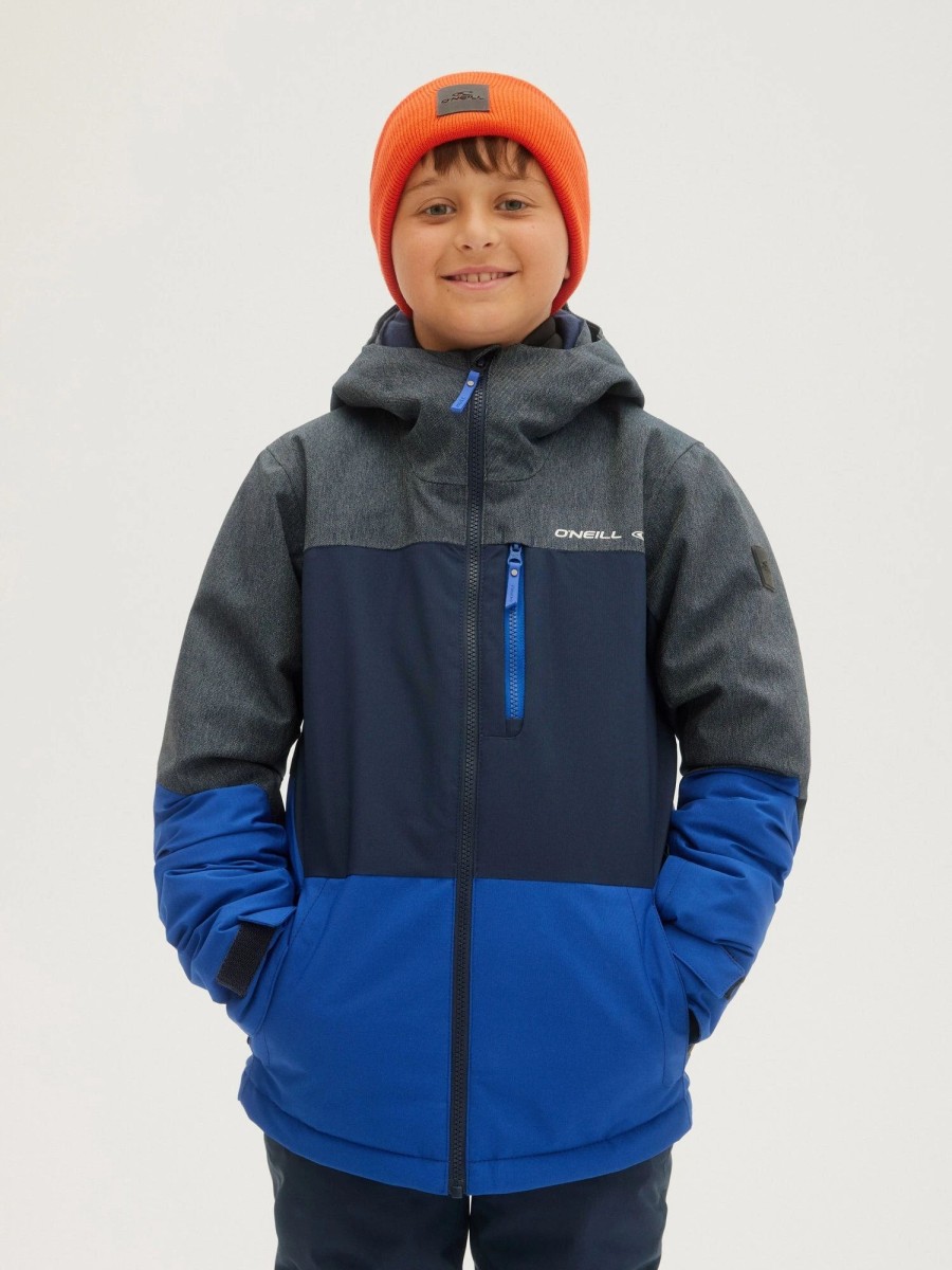 Boys * | O'Neill Boys Slate Jacket Ink Blue