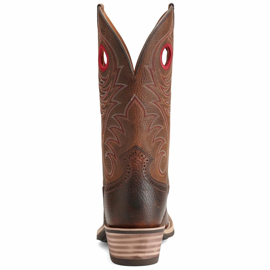 Boots & Shoes * | Ariat Brown Heritage Roughstock Boot