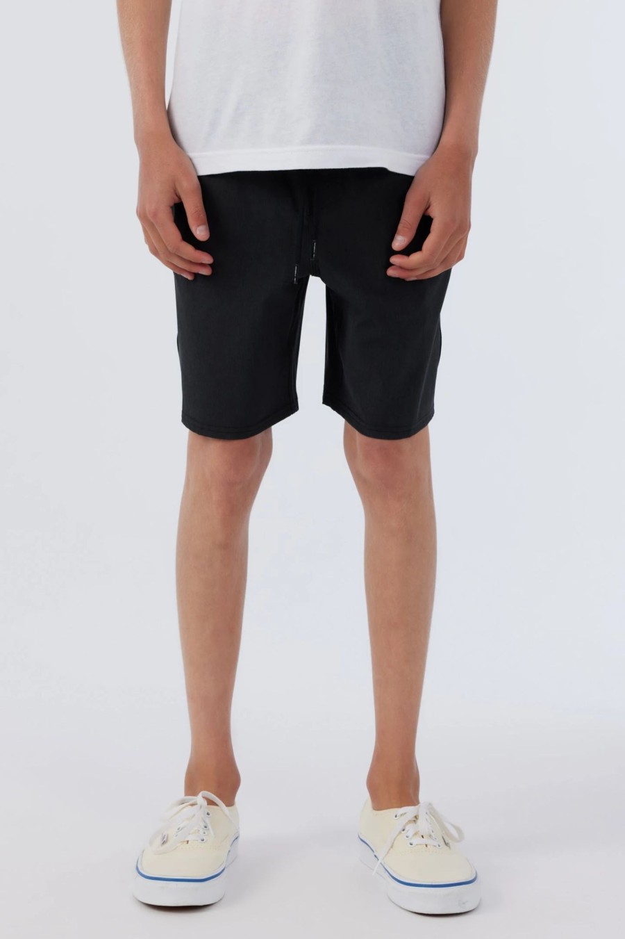 Boys * | O'Neill Reserve E-Waist 16" Hybrid Short Black