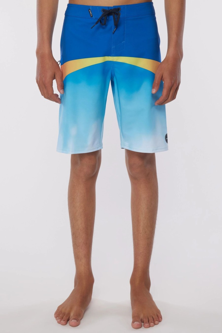 Boys * | O'Neill Boys Hyperfreak 18 Boardshort Blue 4