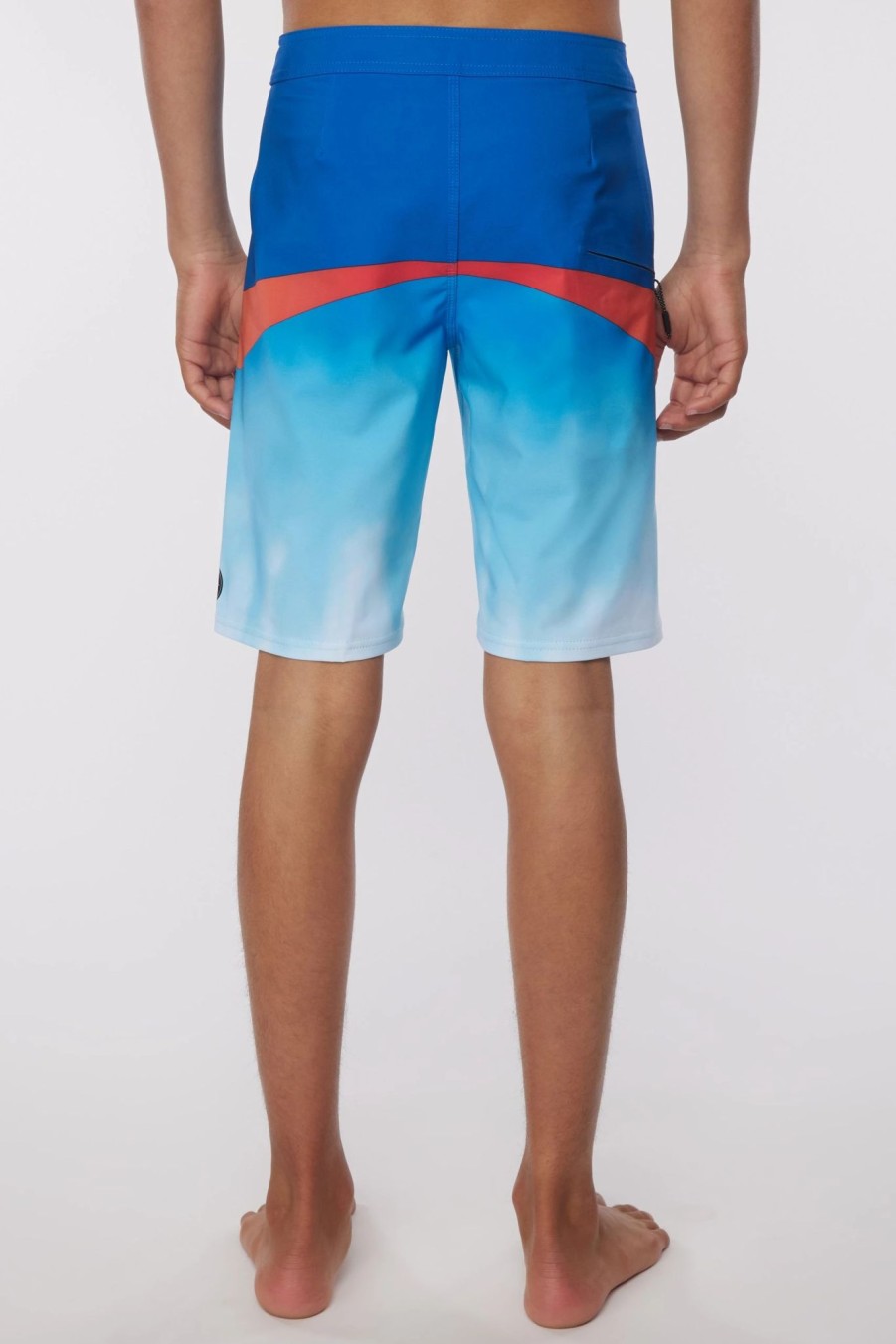 Boys * | O'Neill Boys Hyperfreak 18 Boardshort Blue 4