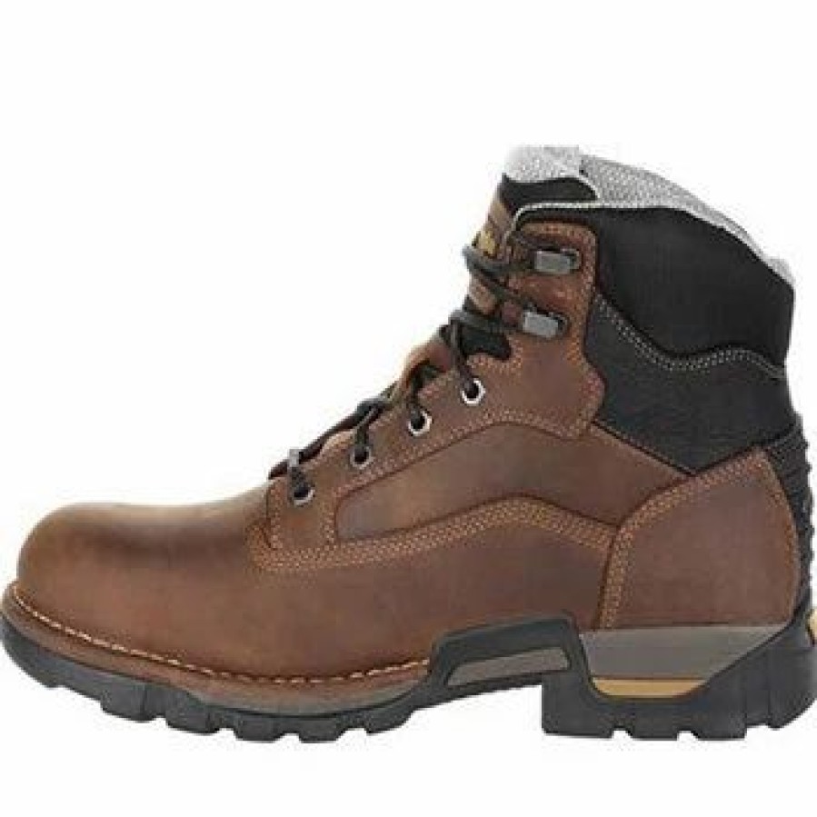 Boots & Shoes * | Georgia Boots Georgia Boot Eagle One Steel Toe Waterproof Work Boot