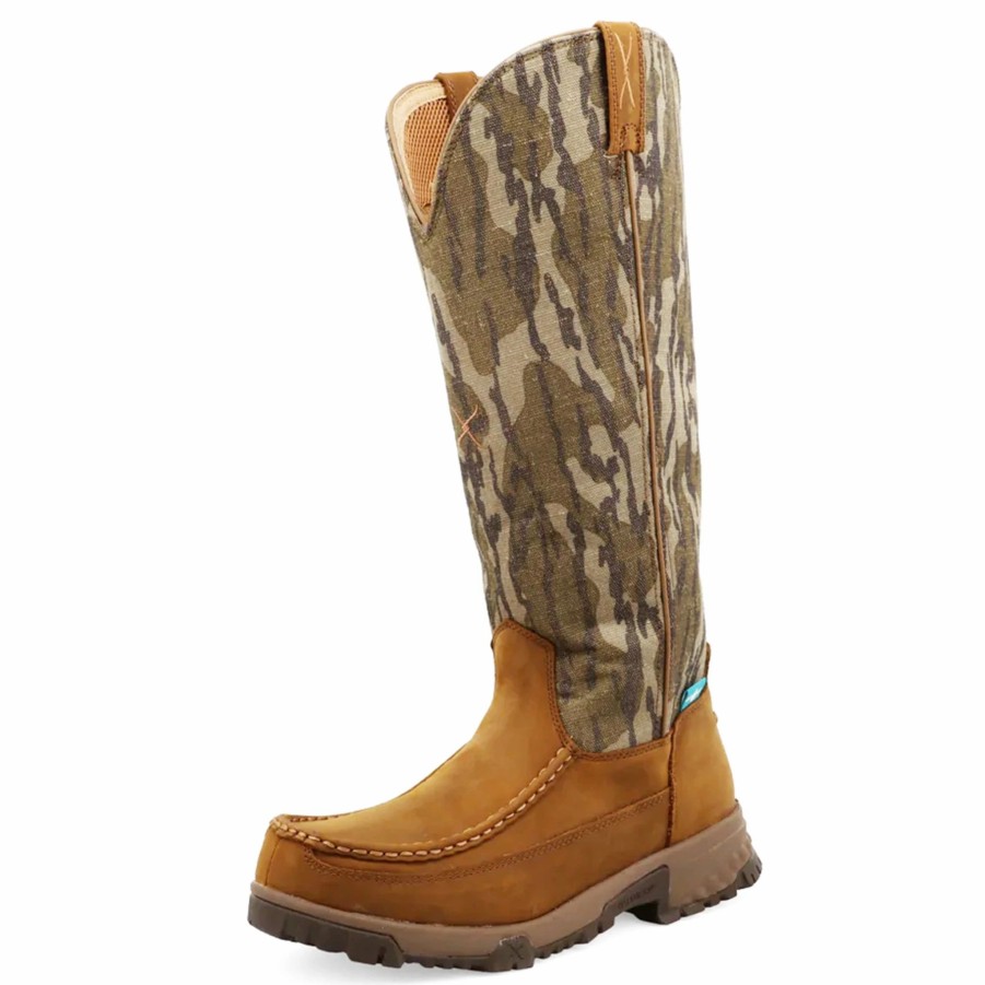 Boots & Shoes * | Twisted X Men'S 17 Mossy Oak Snake Boot