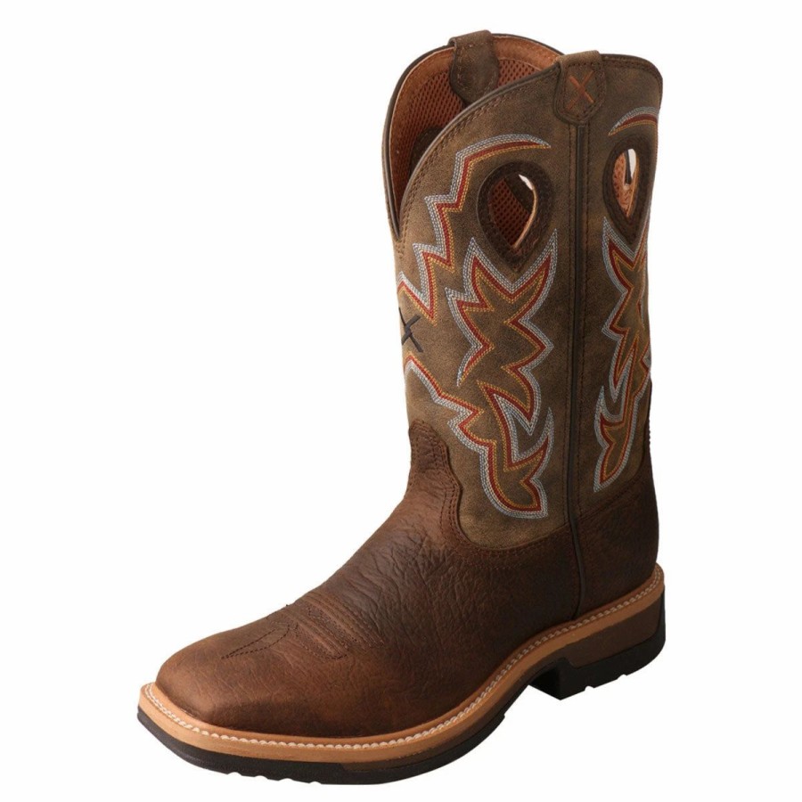 Boots & Shoes * | Twisted X Men'S 12 Alloy Lite Toe Boot