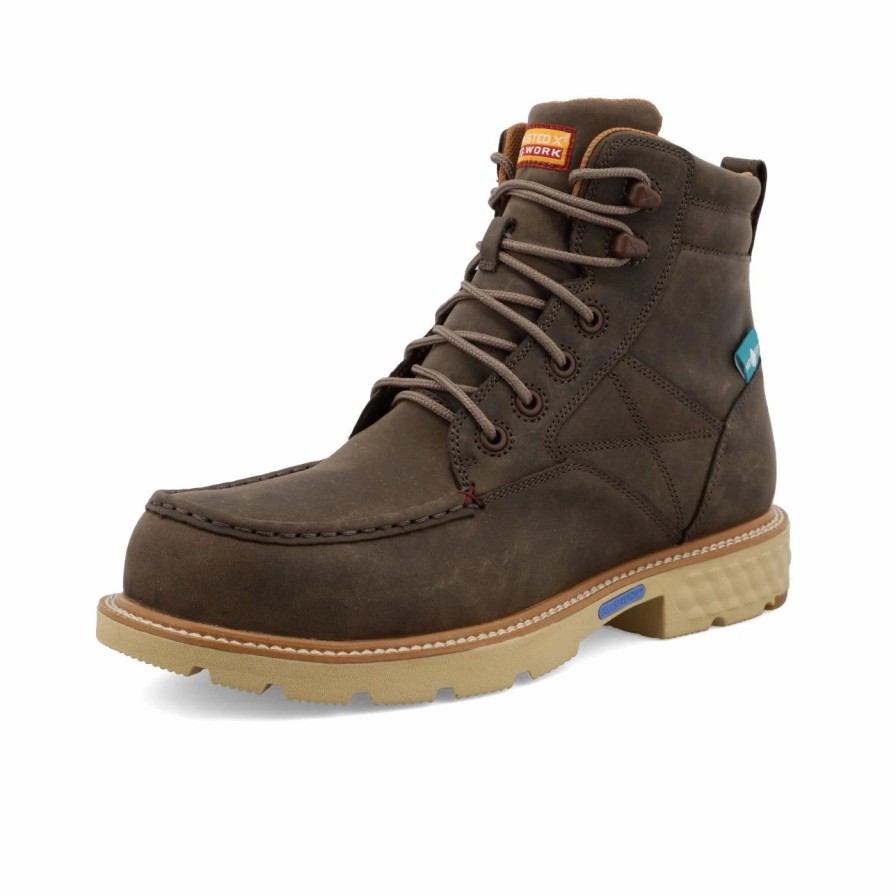 Boots & Shoes * | Twisted X Shitake 6 Cellstretch Composite Safety Toe Work Boot