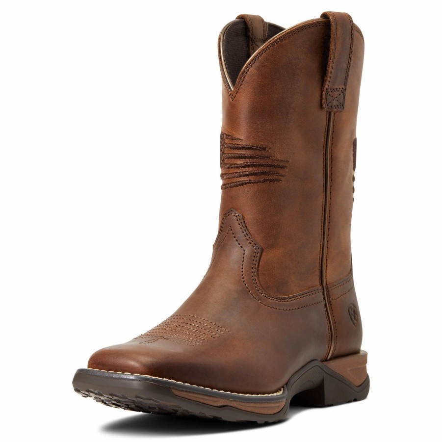 Boots & Shoes * | Ariat Kid'S Anthem Patriot Boots