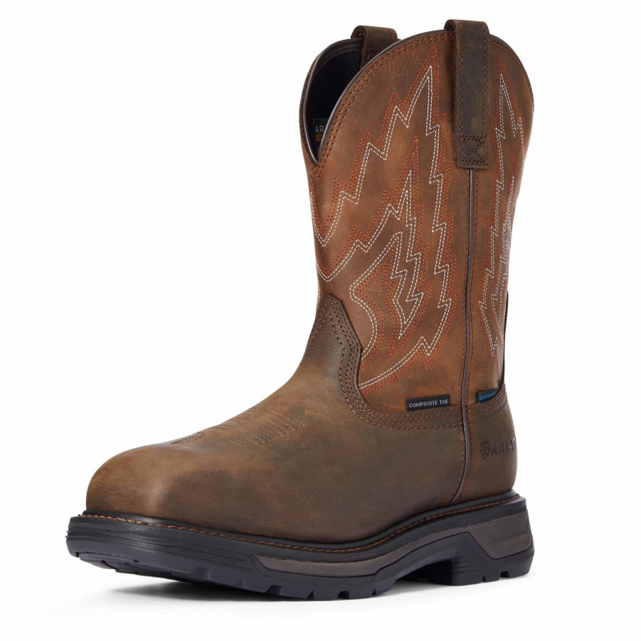 Boots & Shoes * | Ariat Men'S Big Rig Work Boot