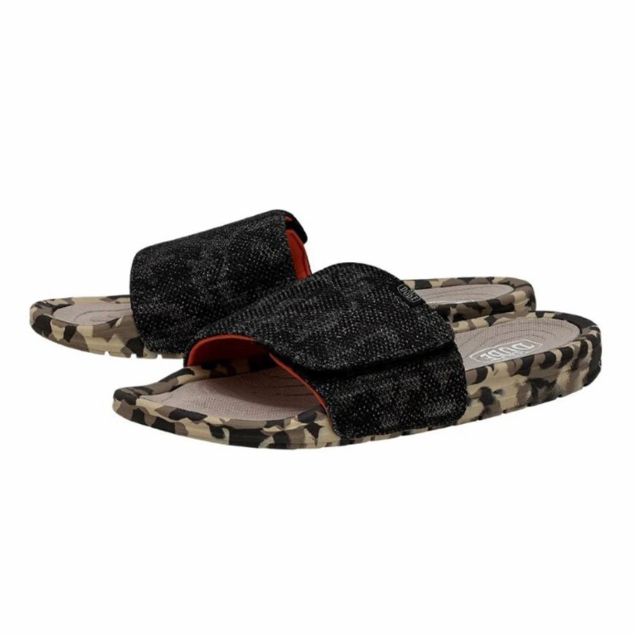 Boots & Shoes * | Heydude Hey Dude Men'S Phoenix Deep Woods Slides