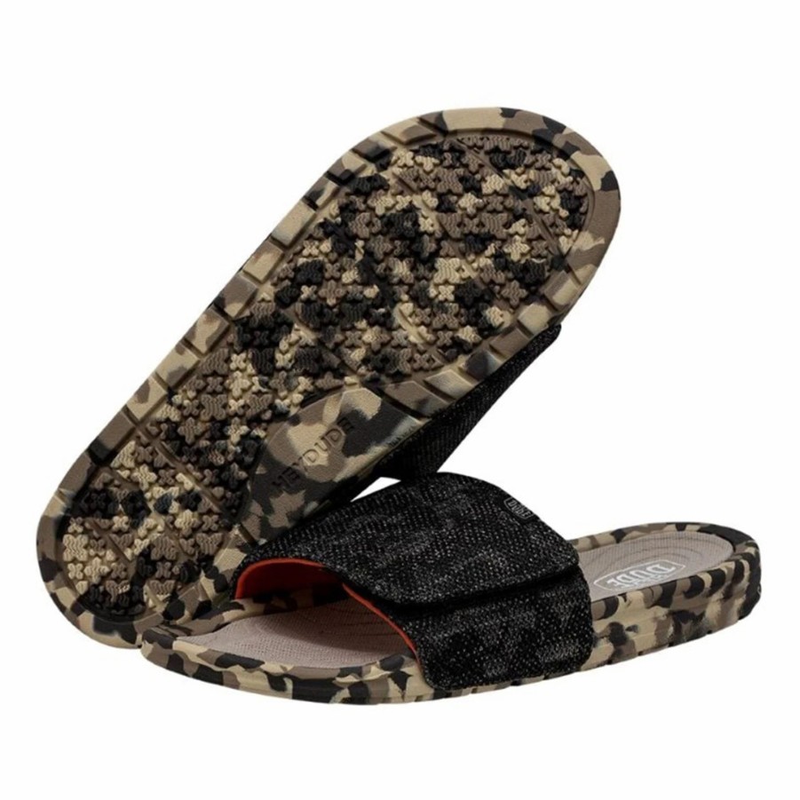 Boots & Shoes * | Heydude Hey Dude Men'S Phoenix Deep Woods Slides