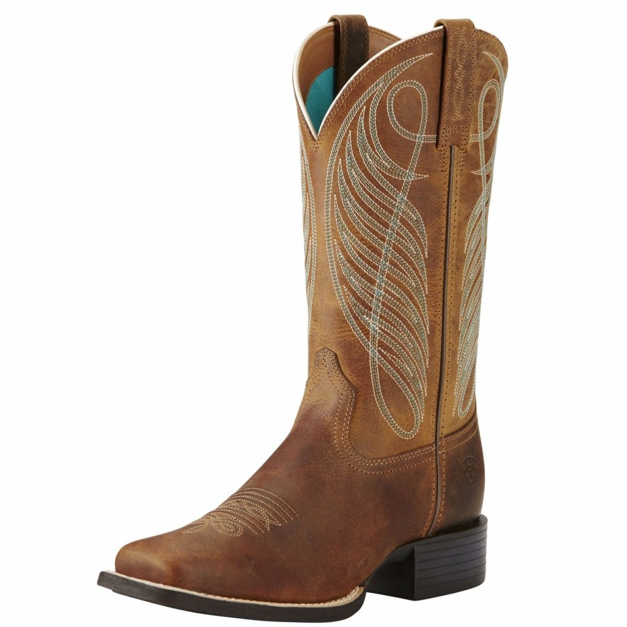 Boots & Shoes * | Ariat Women'S Round Up Boots