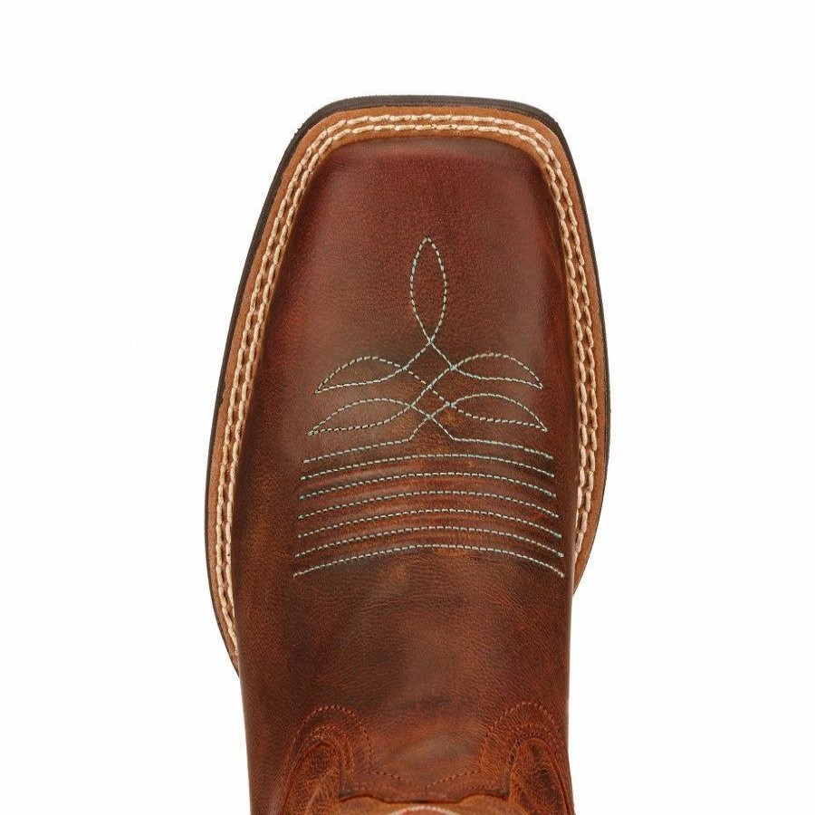 Boots & Shoes * | Ariat Women'S Square Toe "Round-Up Ryder"